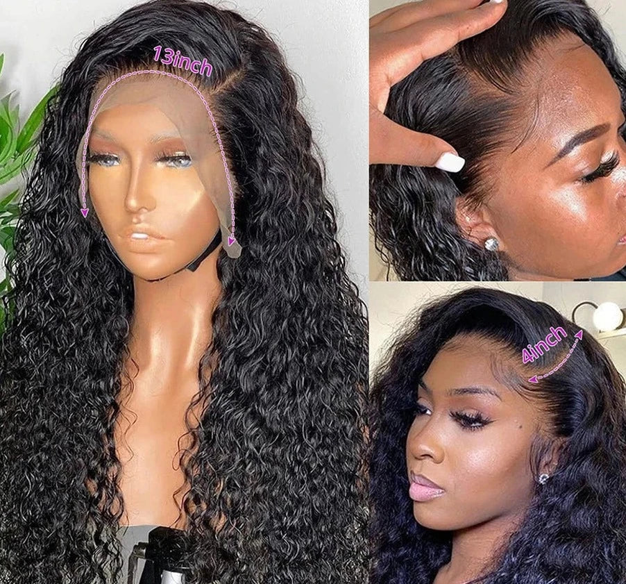 Curly Wave HD Lace Wig - Plushmane