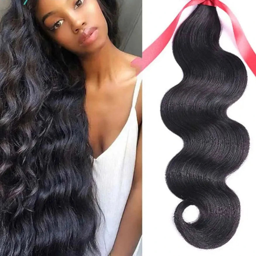 Body Wave Human Hair Extensions- Brazilian Hair