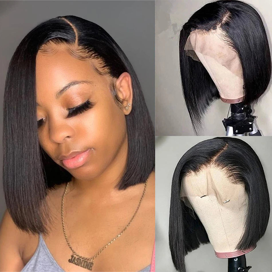 Short Bob HD Lace Wig - Plushmane