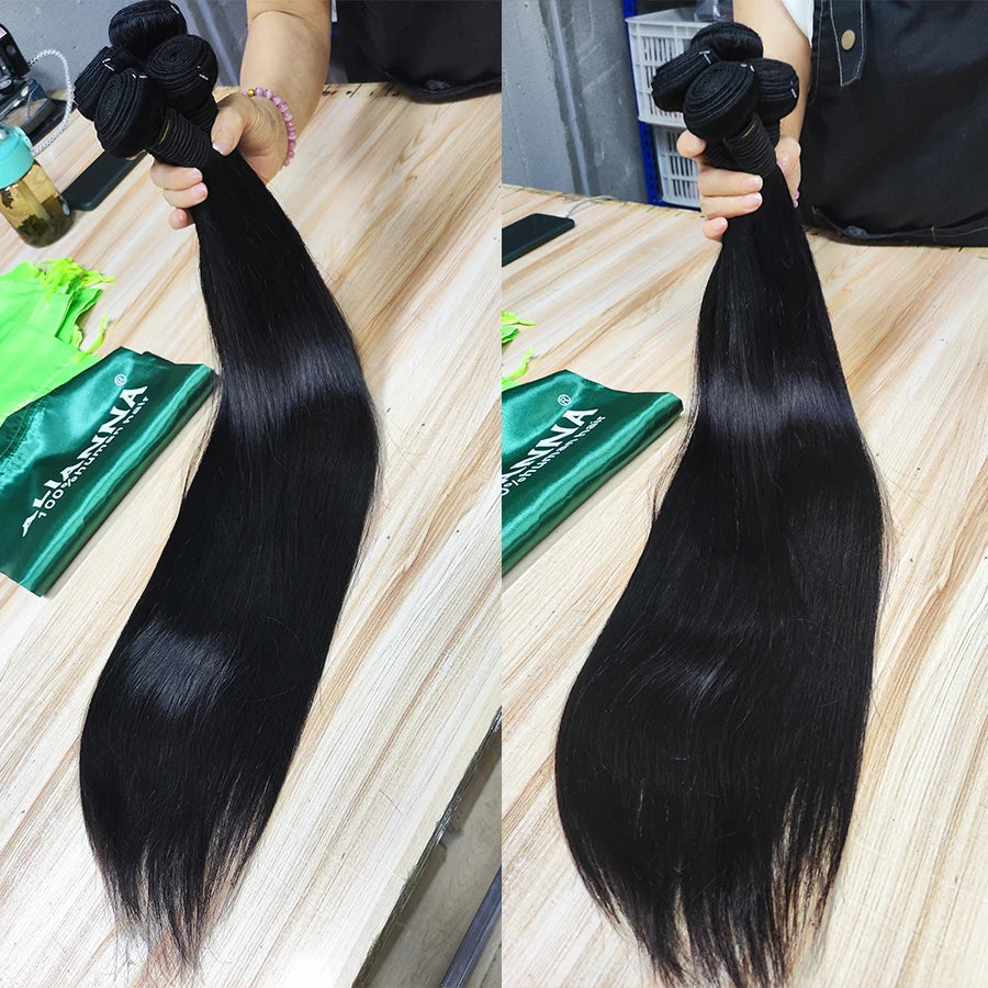 Straight Brazilian Human Hair Extensions