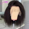 Kinky Straight Bob HD Lace Wig - Plushmane