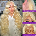 Blonde Body Wave HD Lace Wig - Plushmane