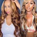 Ombre Body Wave HD Lace Wig - Plushmane