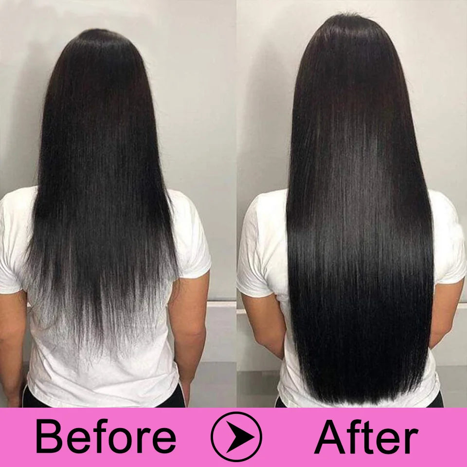 Tape-in Human Hair Straight Extensions