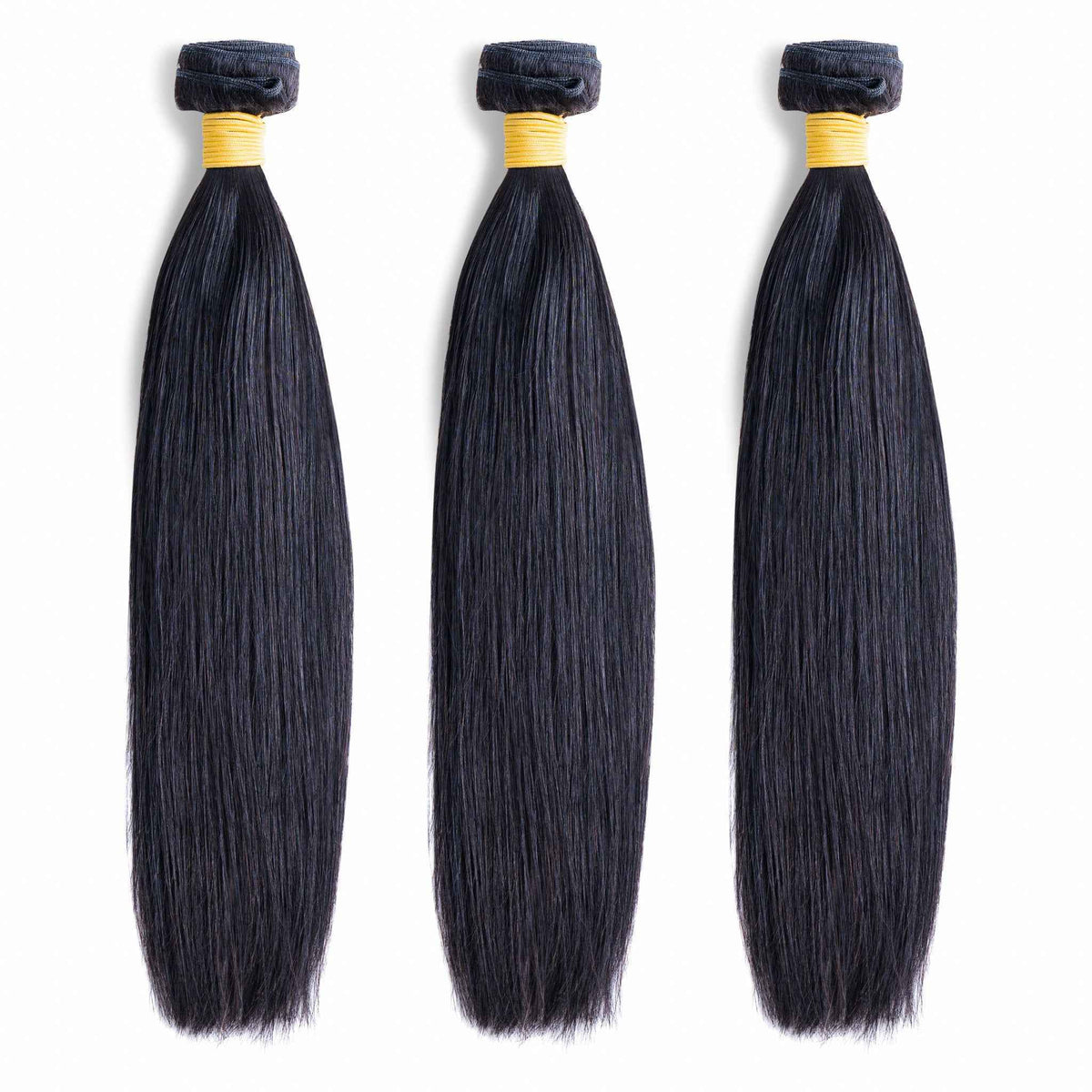 Premium Virgin Straight 3 Bundle Set