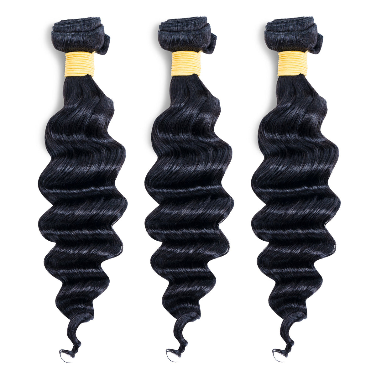 Premium Virgin Loose Deep Wave 3 Bundle Set